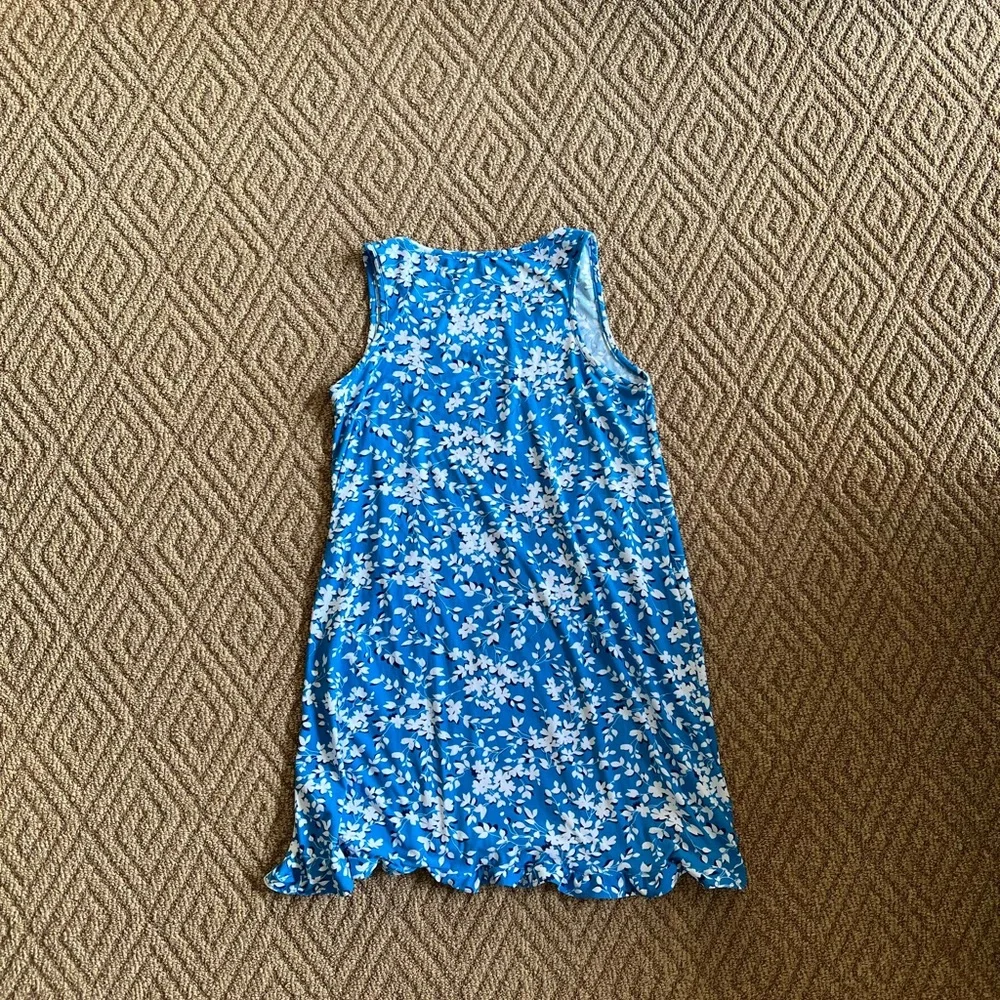 HP! 🎉💕 Draper James Ruffle Hem Sleeveless Dress - Picture 4 of 6